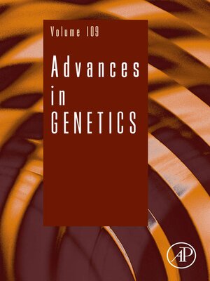 cover image of Advances in Genetics